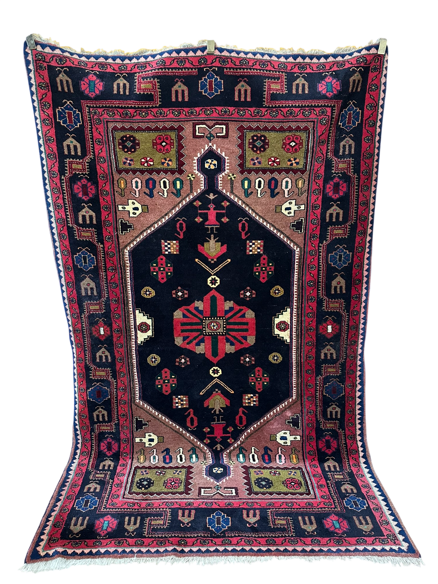 Orientteppich handgeknüpft 245x152 cm Konya Art Deco