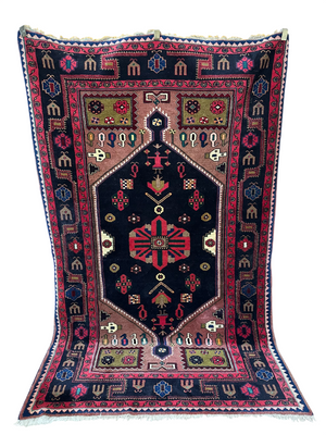 Orientteppich handgeknüpft 245x152 cm Konya Art Deco