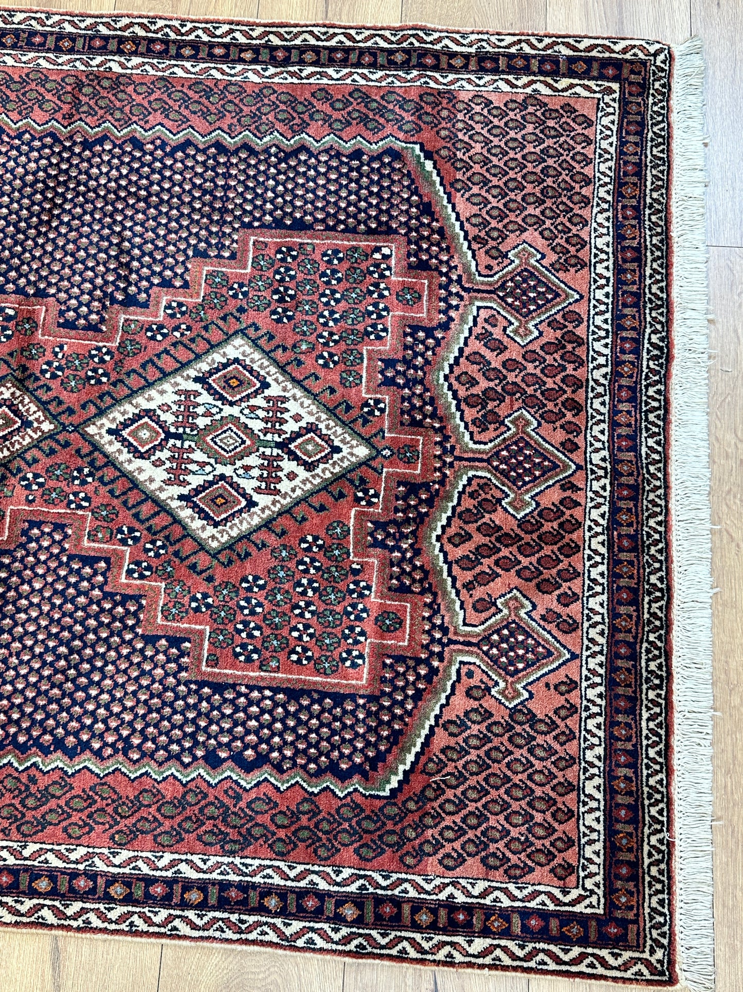 Handgeknüpfter Perser Orientteppich - Afschari Baba  155x115 cm