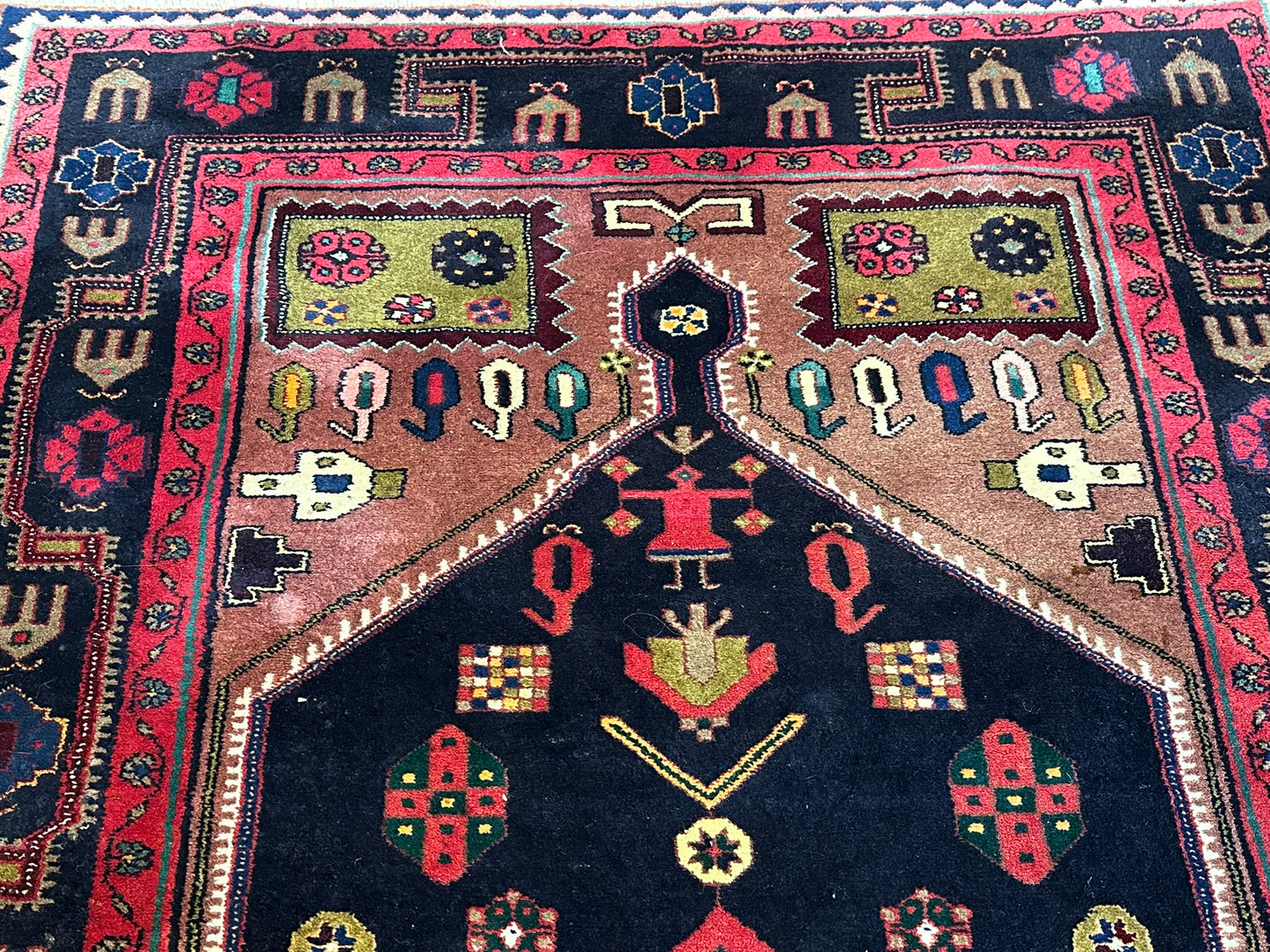 Orientteppich handgeknüpft 245x152 cm Konya Art Deco