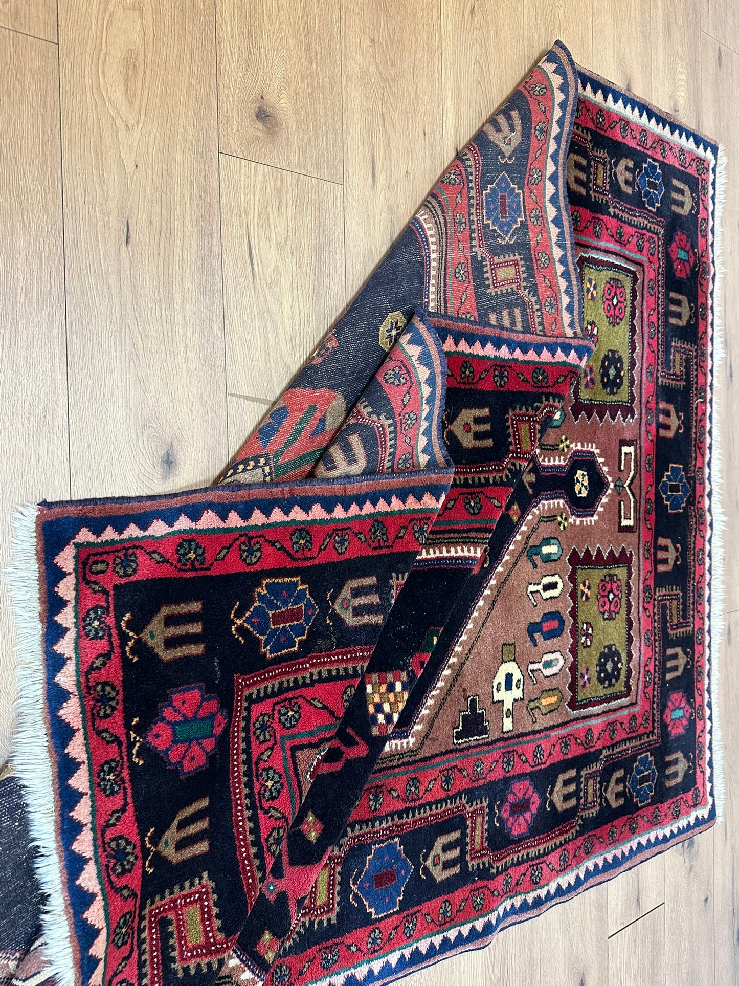 Orientteppich handgeknüpft 245x152 cm Konya Art Deco