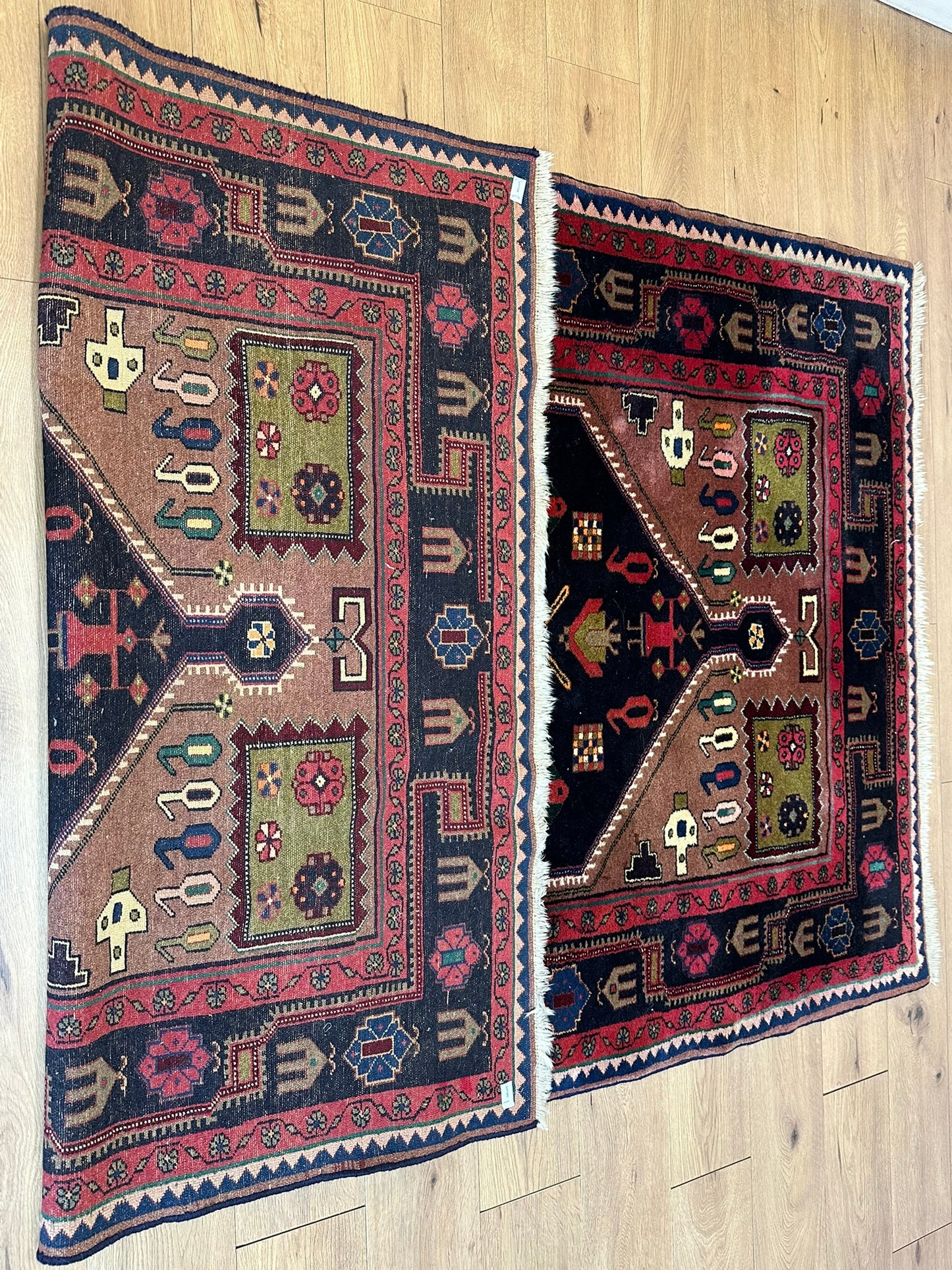 Orientteppich handgeknüpft 245x152 cm Konya Art Deco