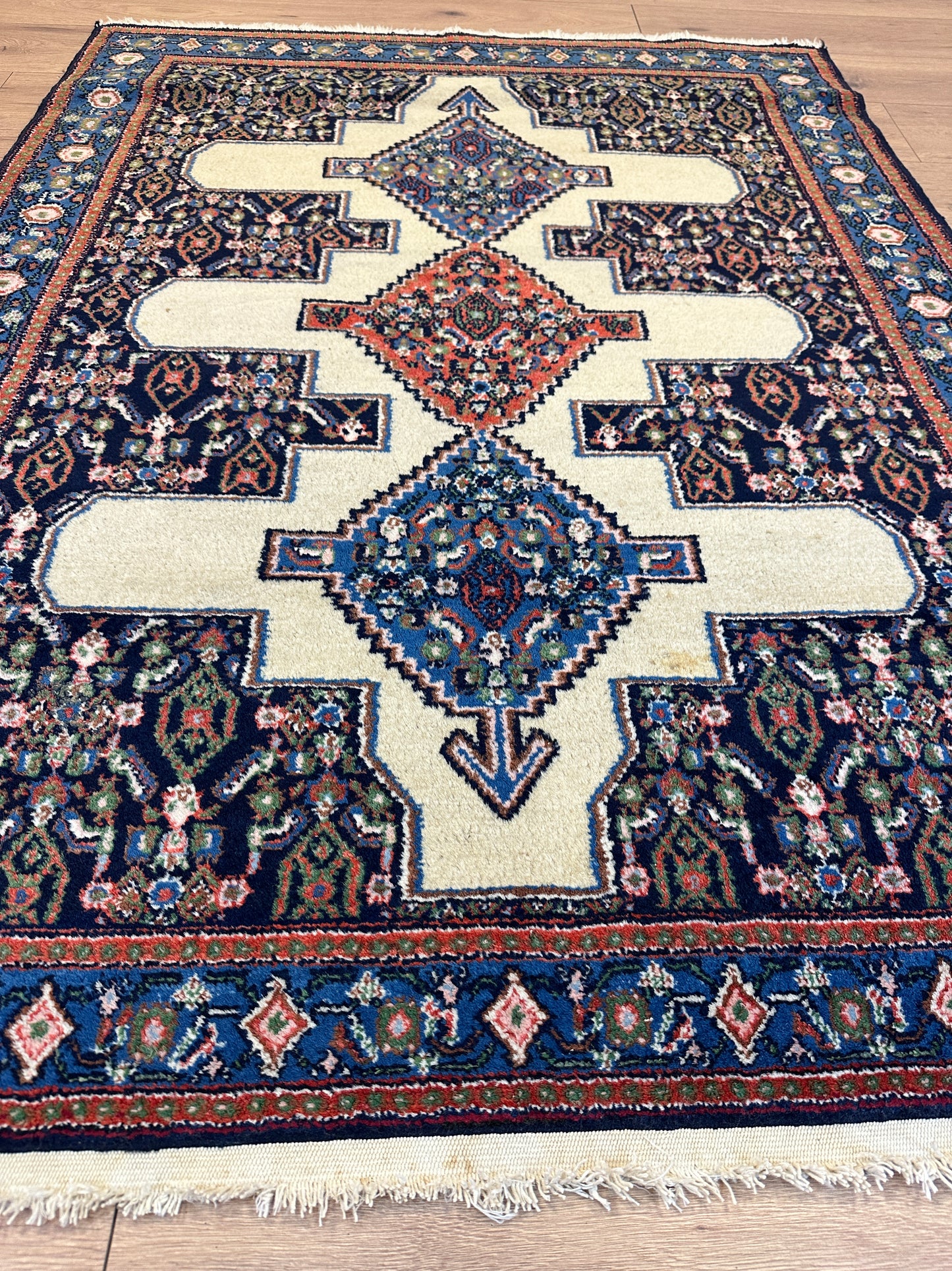 Handgeknüpfter Perser Orientteppich - Senneh Bidjar 160x115 cm