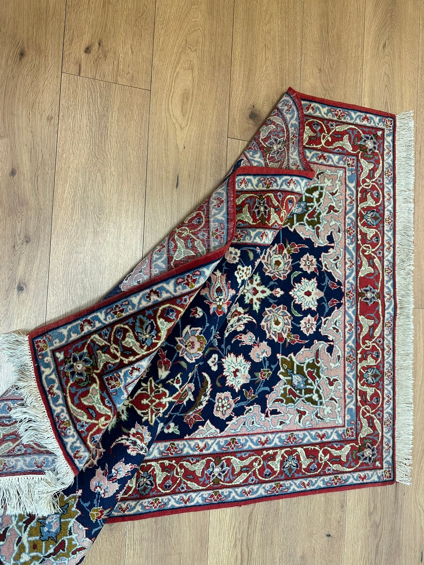 Orientteppich handgeknüpft 155x105 cm Isfahan fein