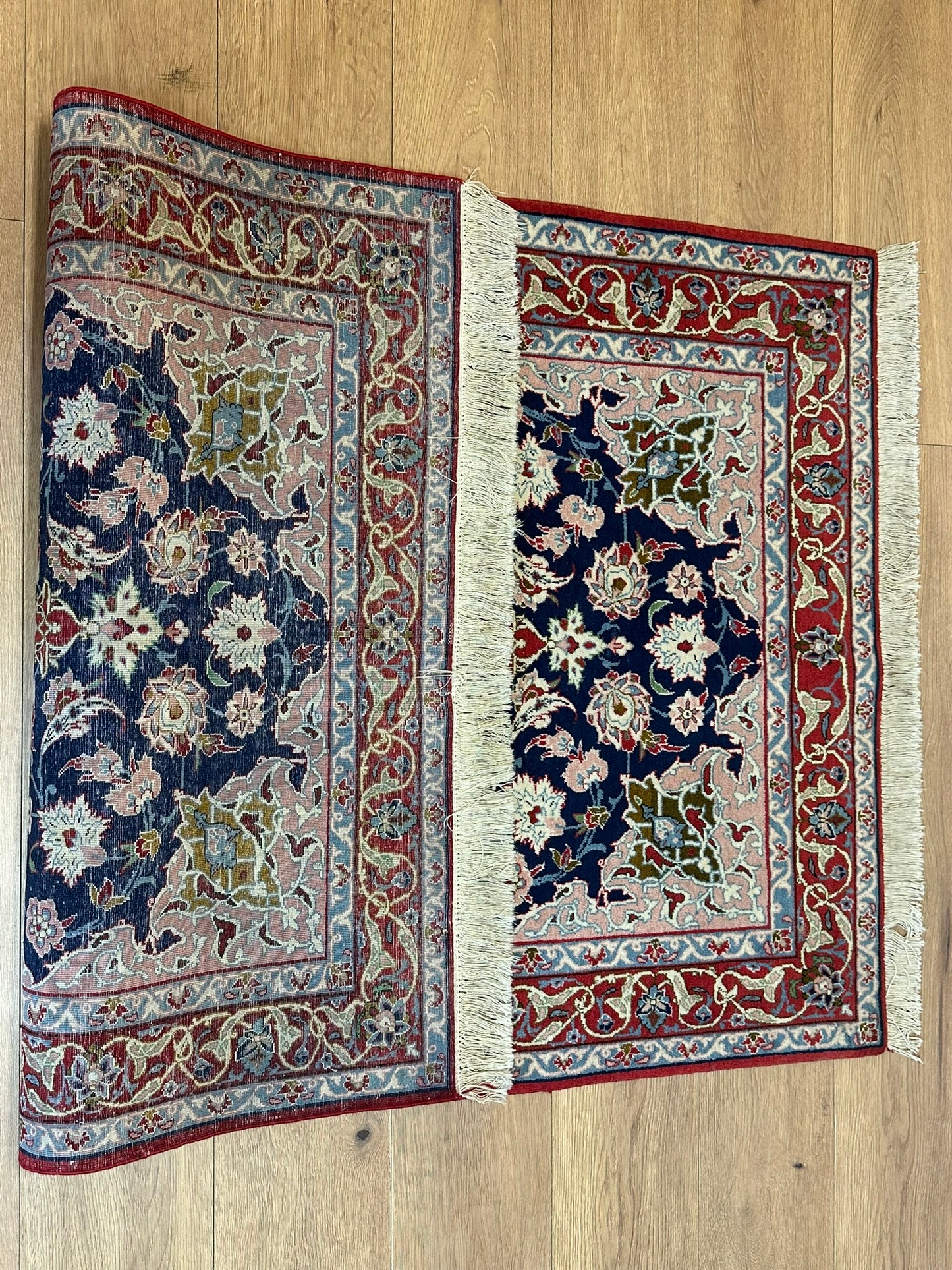 Orientteppich handgeknüpft 155x105 cm Isfahan fein
