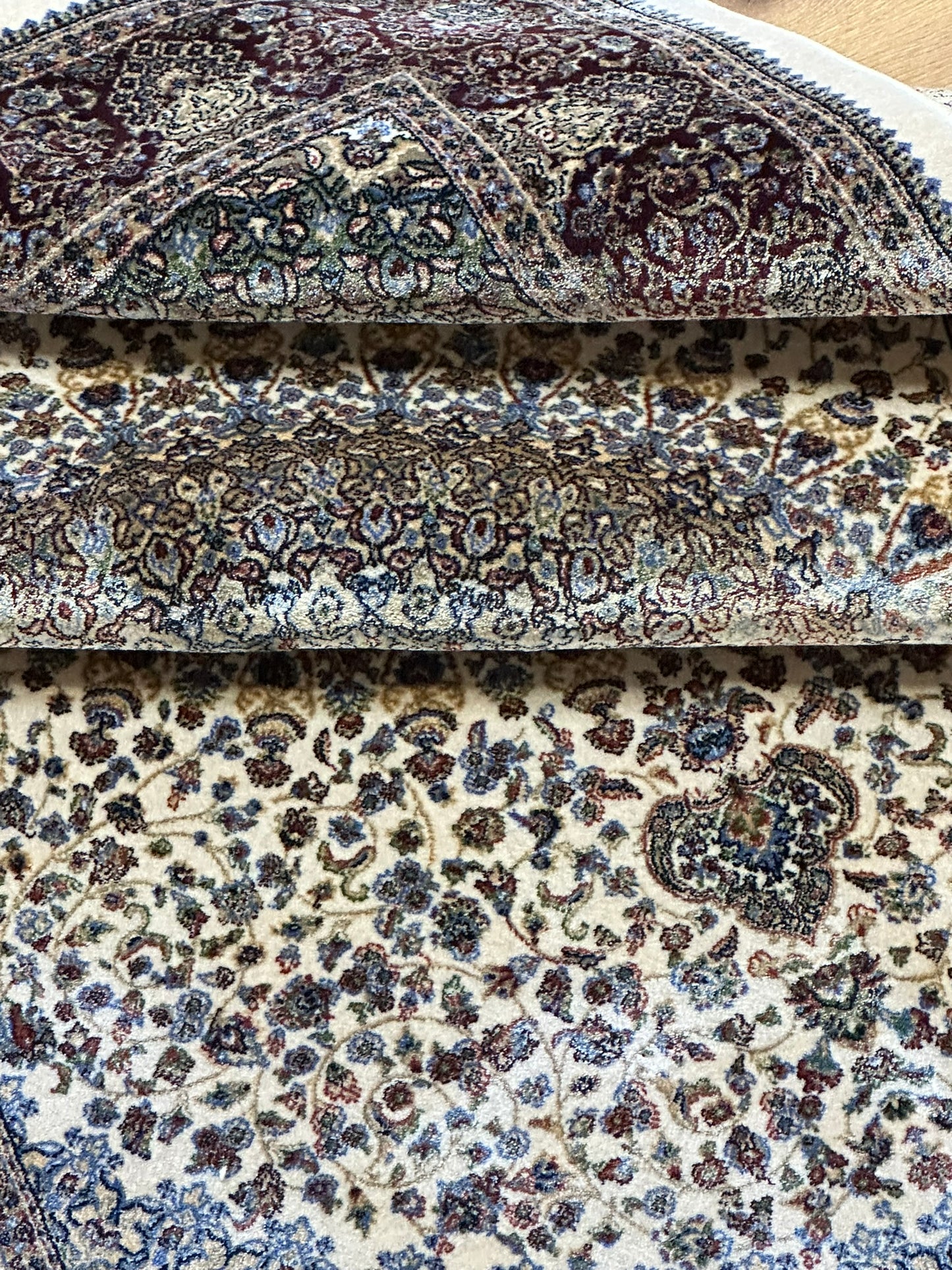 Orientteppich  140x80 cm Ghom Seide