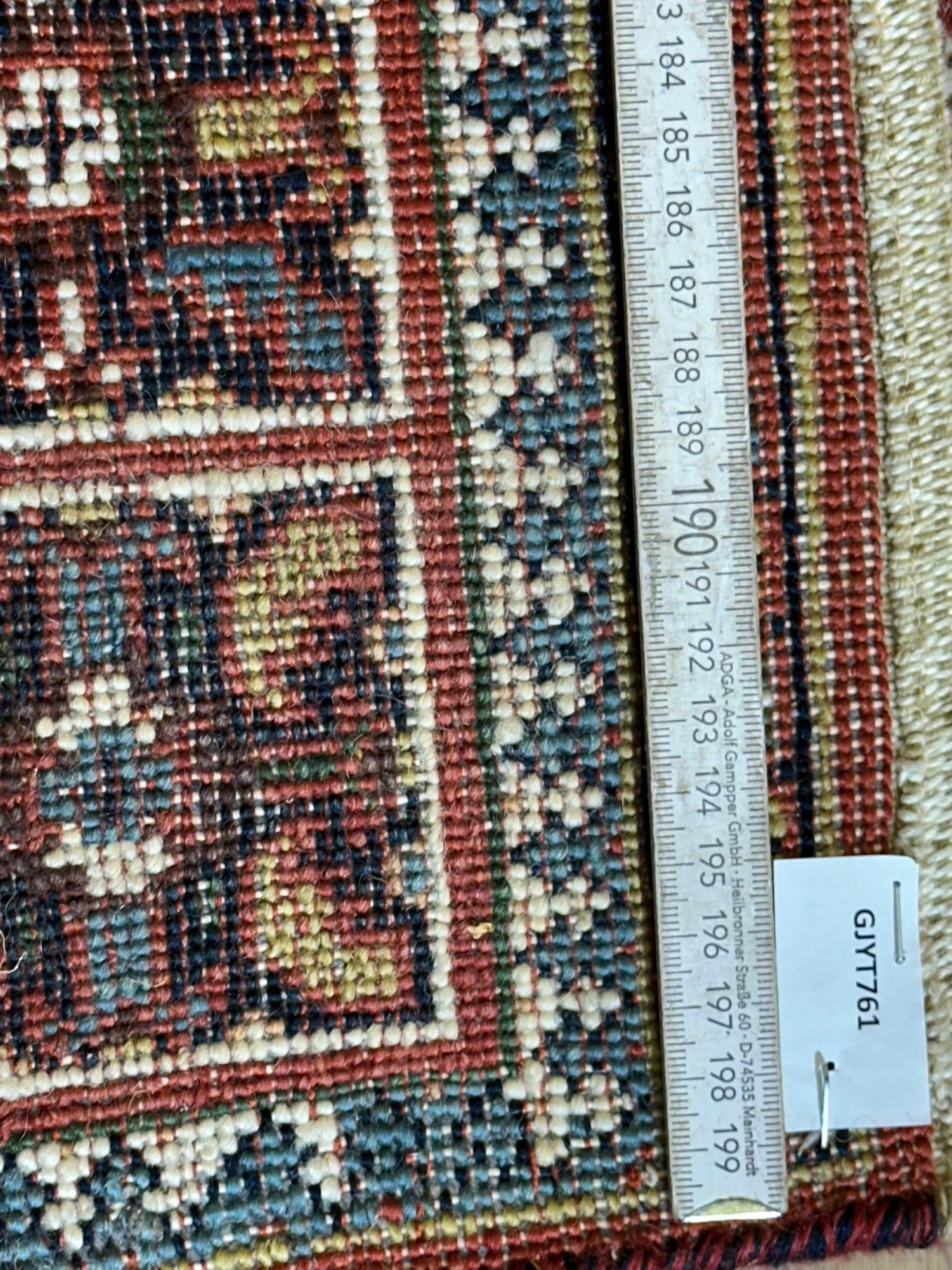 Orientteppich handgeknüpft Gabbeh 127x82 cm
