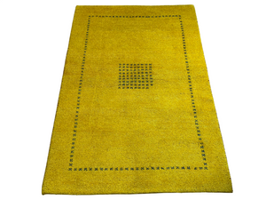 Moderner Gabbeh Teppich handgeknüpft 177x121 cm