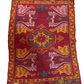 Antik Orientteppich handgeknüpft 84x55 cm  Uschak Muster naturfarben