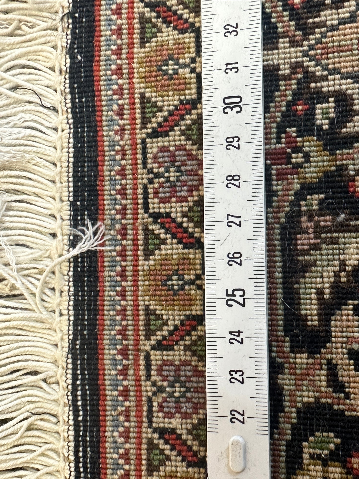 Handgeknüpfter Perser Orientteppich  Täbriz Mahi Wolle mit Seide 160x105cm