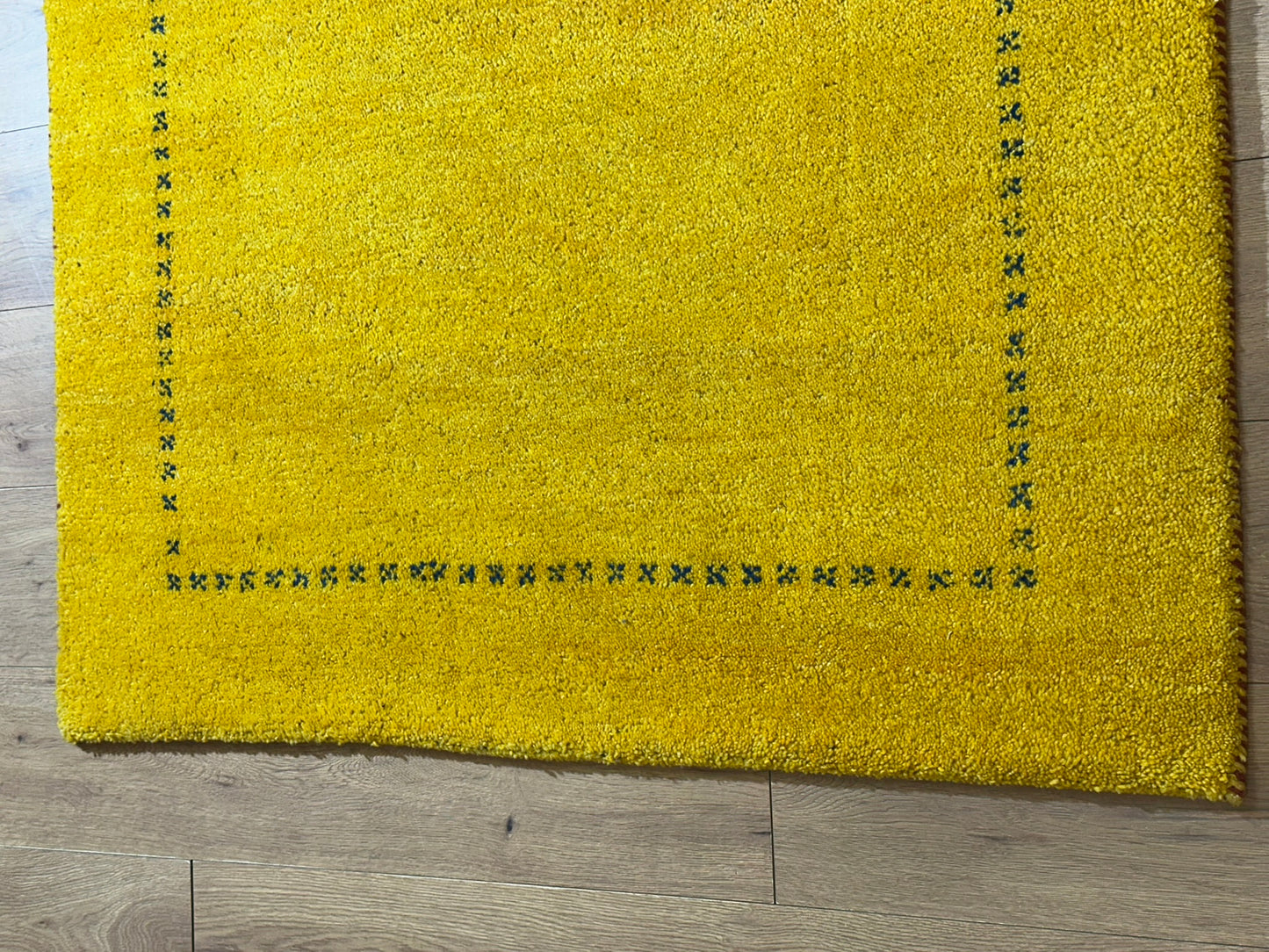 Moderner Gabbeh Teppich handgeknüpft 177x121 cm