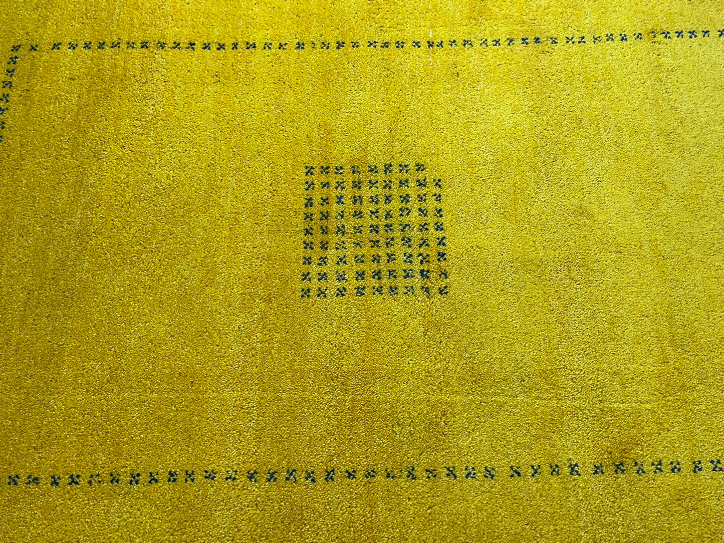 Moderner Gabbeh Teppich handgeknüpft 177x121 cm