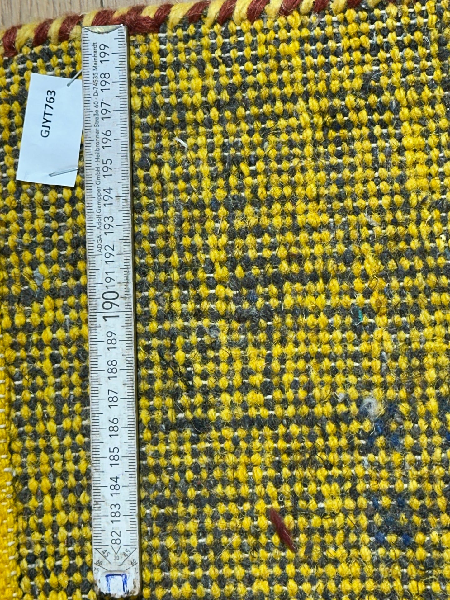 Moderner Gabbeh Teppich handgeknüpft 177x121 cm