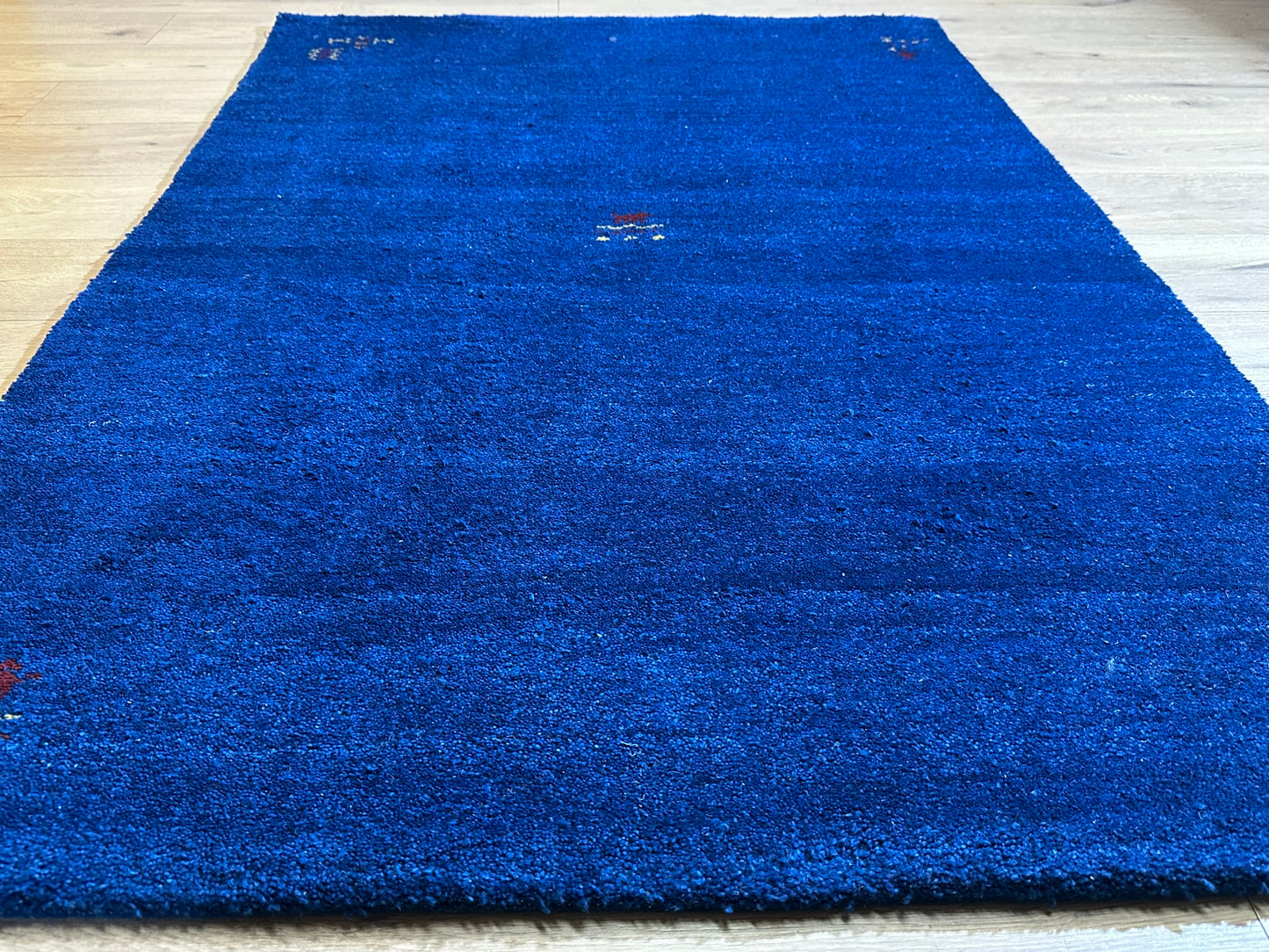 Moderner Gabbeh Teppich handgeknüpft 180x120 cm