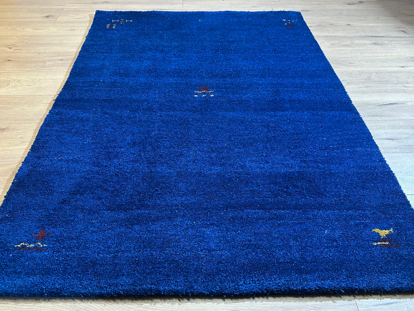 Moderner Gabbeh Teppich handgeknüpft 180x120 cm