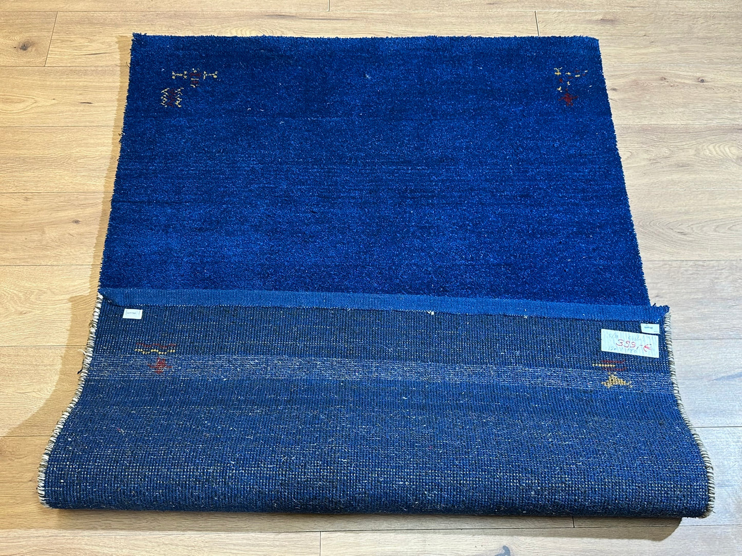Moderner Gabbeh Teppich handgeknüpft 180x120 cm