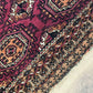 Antik Orientteppich handgeknüpft 120x88 cm Jomut Buchara naturfarben