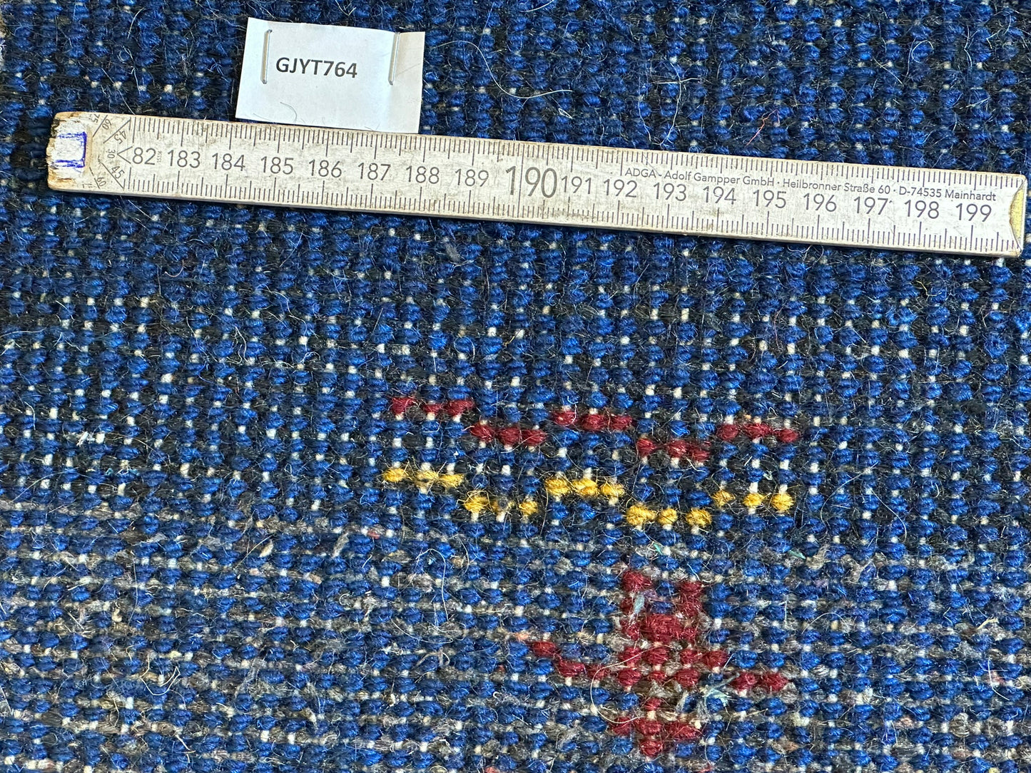 Moderner Gabbeh Teppich handgeknüpft 180x120 cm