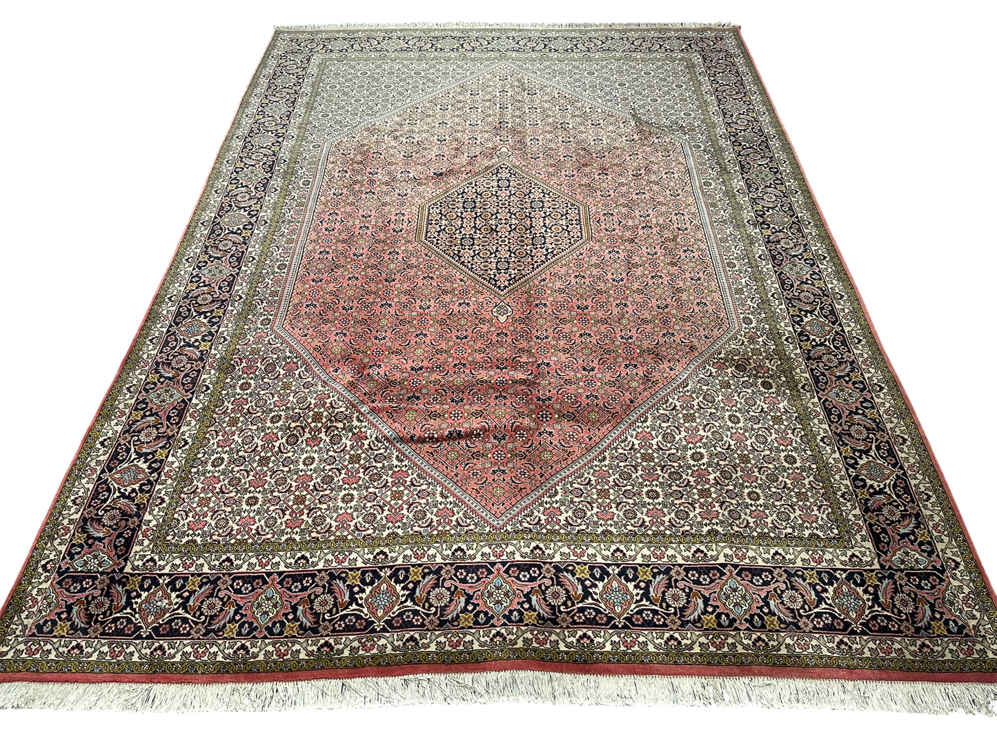 Orientteppich handgeknüpft Bidjar 355x245 cm