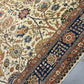 Antik Orientteppich handgeknüpft 420x310 cm Täbriz Jugendstil Naturfarben