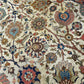 Antik Orientteppich handgeknüpft 420x310 cm Täbriz Jugendstil Naturfarben