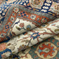 Antik Orientteppich handgeknüpft 420x310 cm Täbriz Jugendstil Naturfarben
