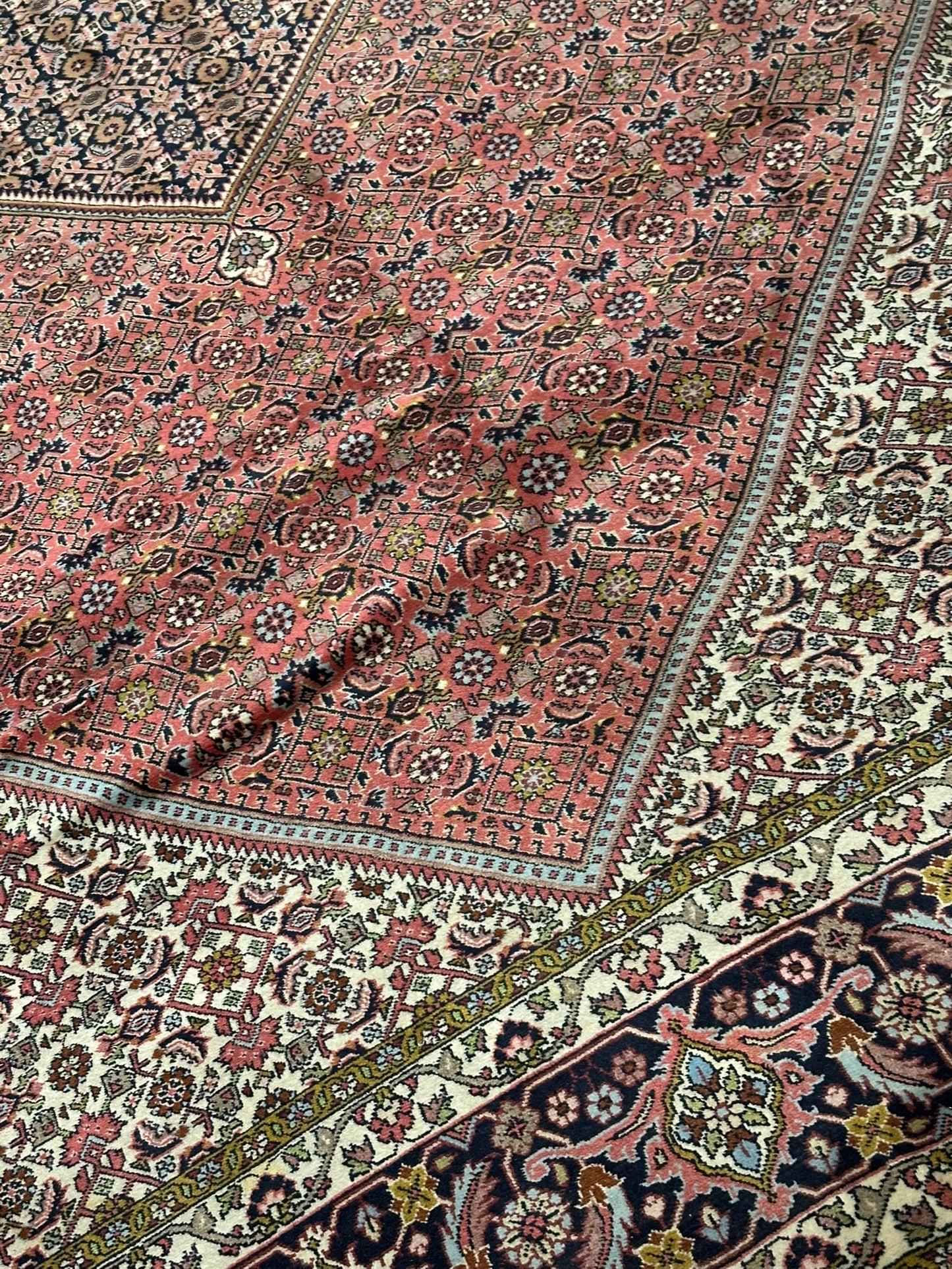 Orientteppich handgeknüpft Bidjar 355x245 cm