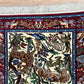 Handgeknüpfter Perser Orientteppich Isfahan, Paradies-Teppich 110x72cm