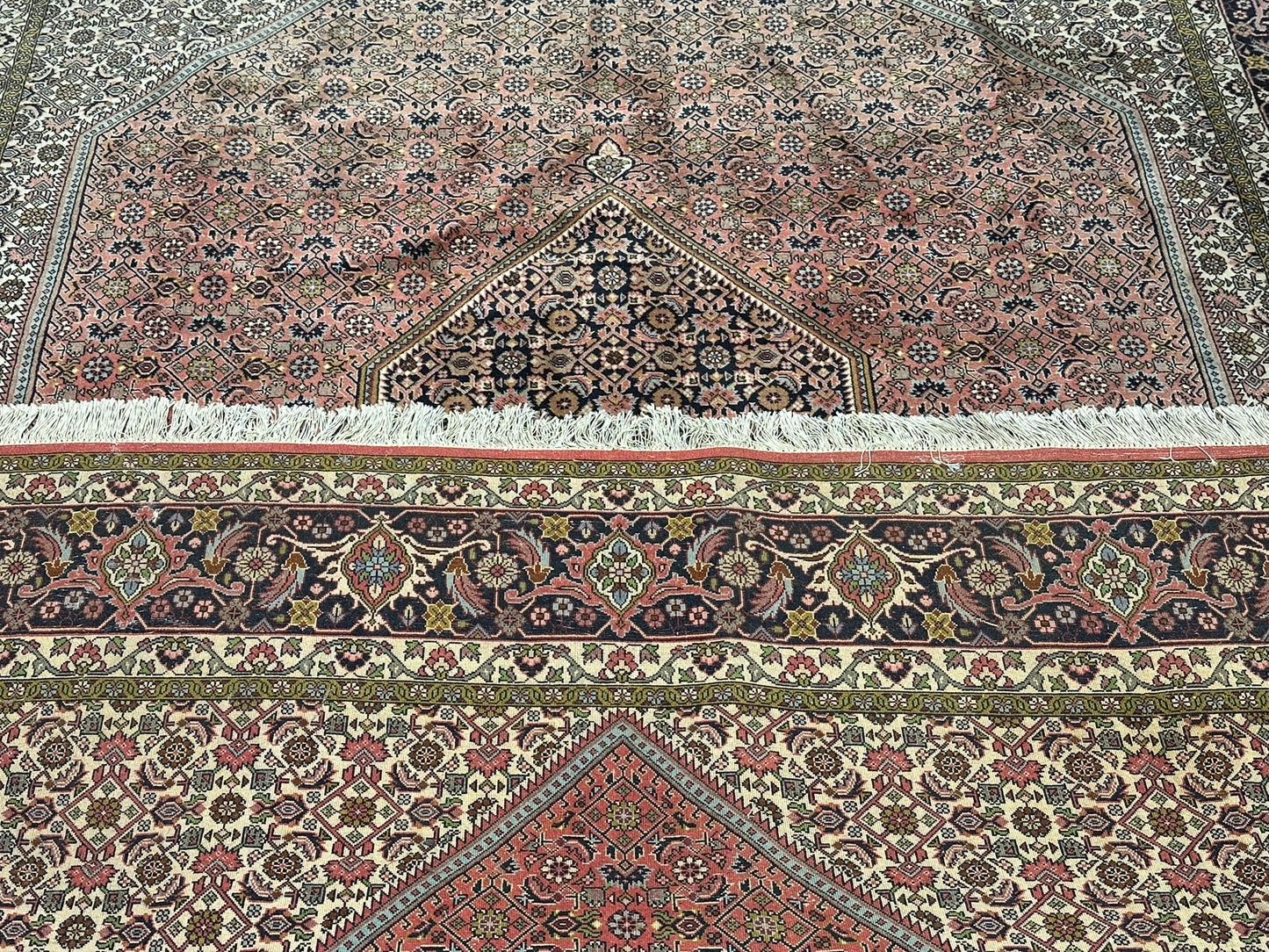 Orientteppich handgeknüpft Bidjar 355x245 cm
