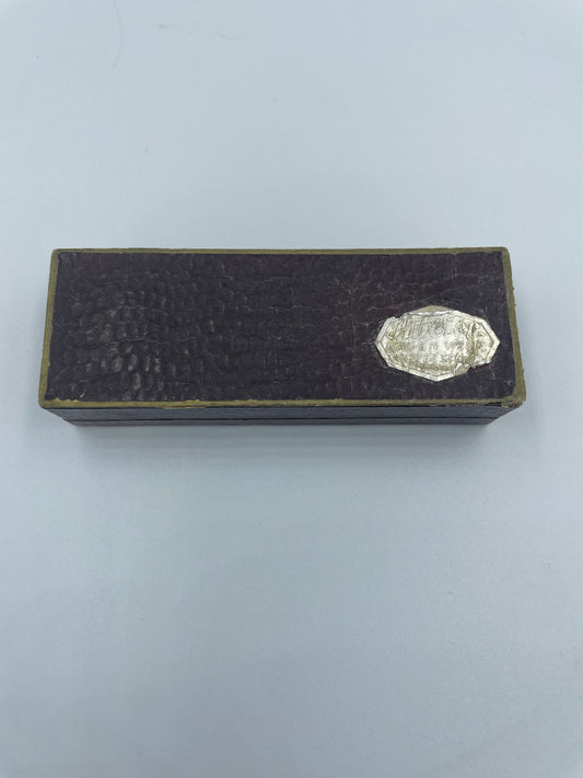 Antike 835er Silber Brosche Stabbrosche