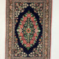 Handgeknüpfter Perser Orientteppich Ghom Seidenteppich Medaillon 125x80cm