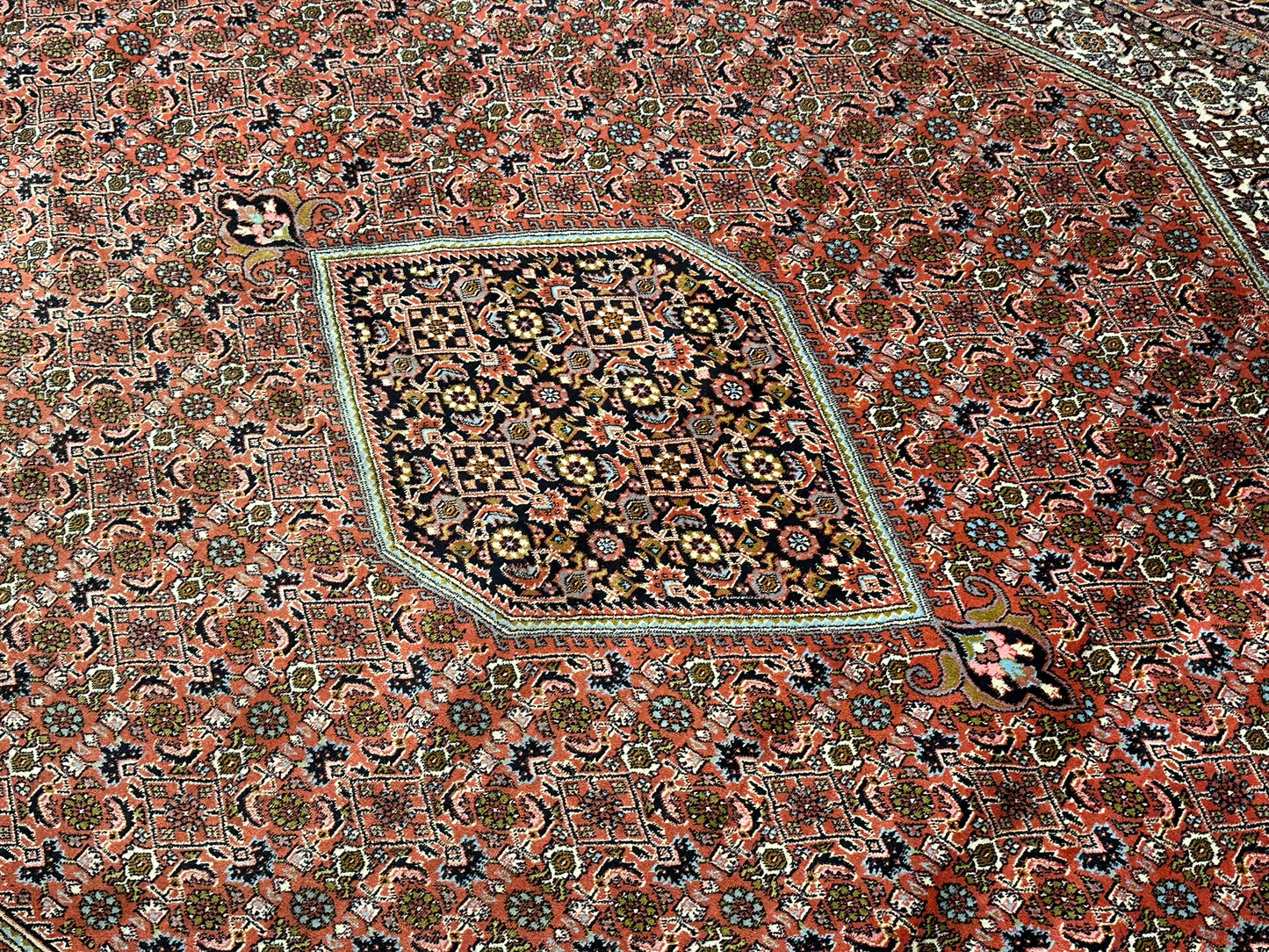 Orientteppich handgeknüpft Bidjar Beste Wolle  345x250 cm