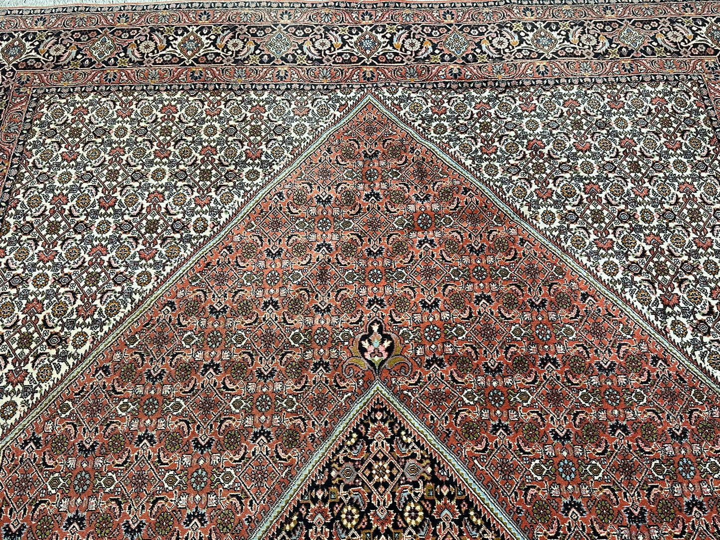 Orientteppich handgeknüpft Bidjar Beste Wolle  345x250 cm