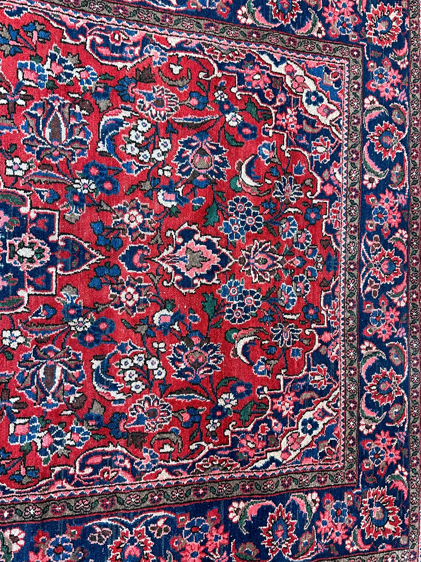 Handgeknüpfter Perser Orientteppich Keschan 200x125 cm