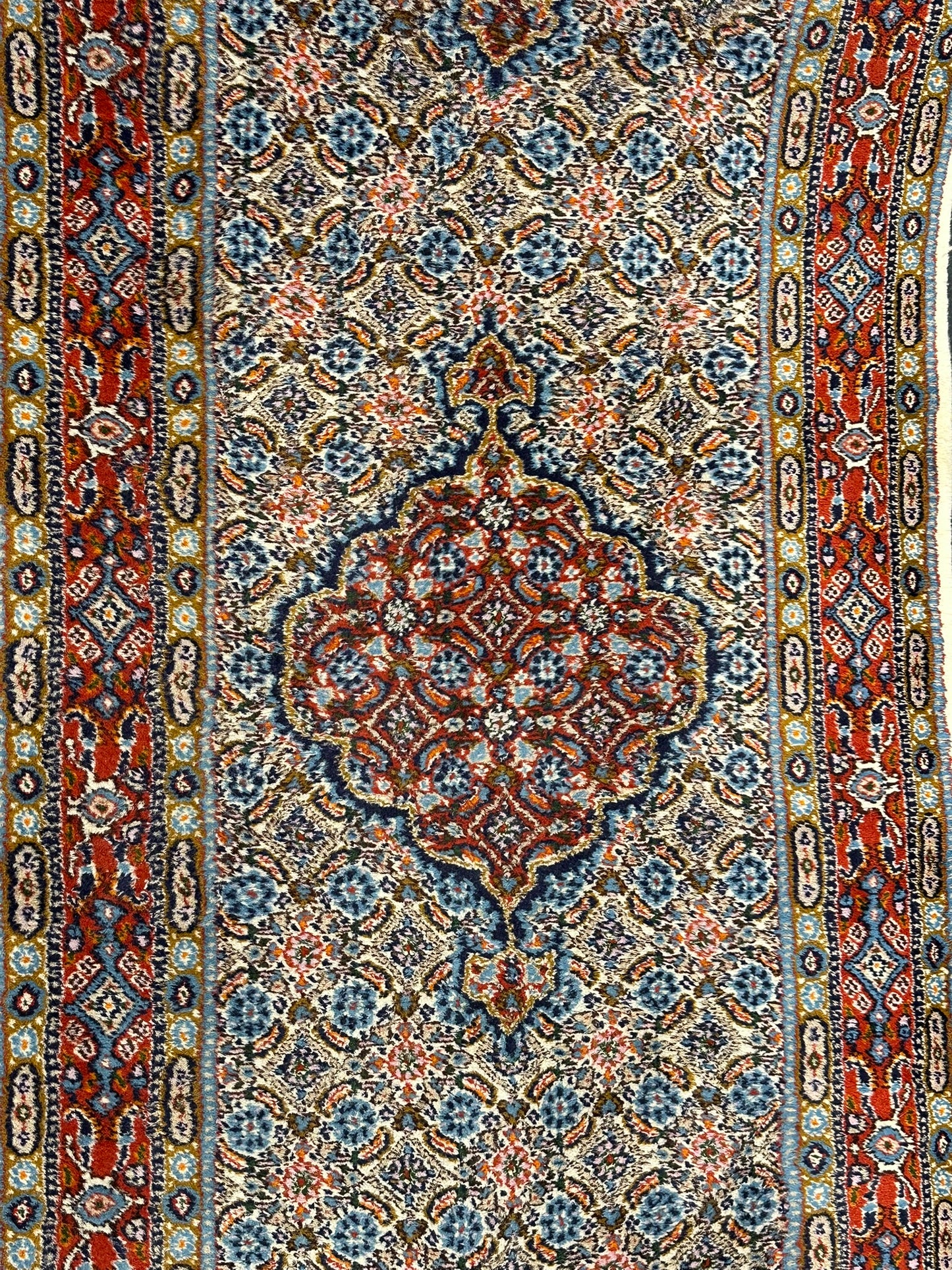 Orientteppich handgeknüpft 500x80 cm Moud Läufer