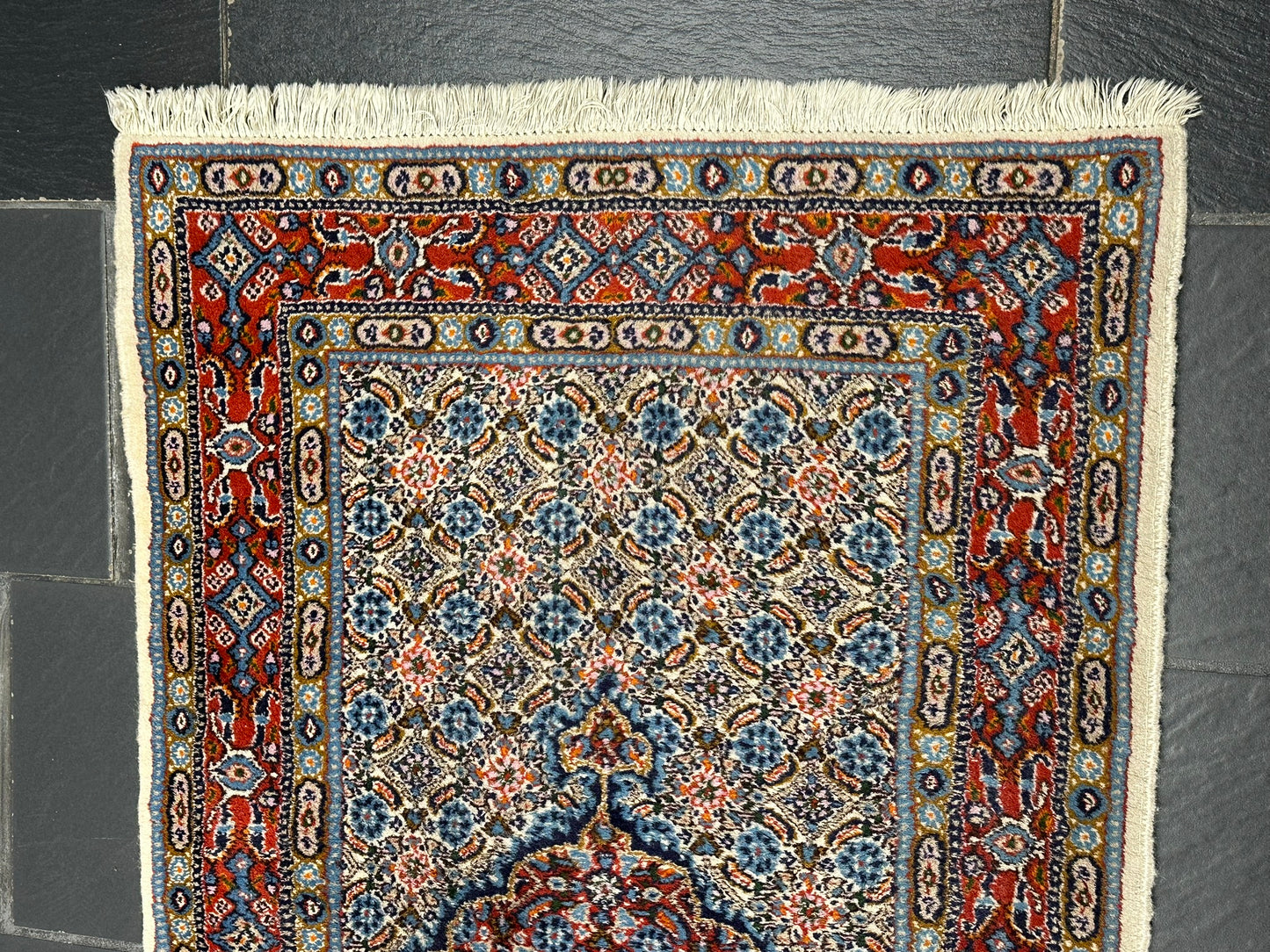 Orientteppich handgeknüpft 500x80 cm Moud Läufer
