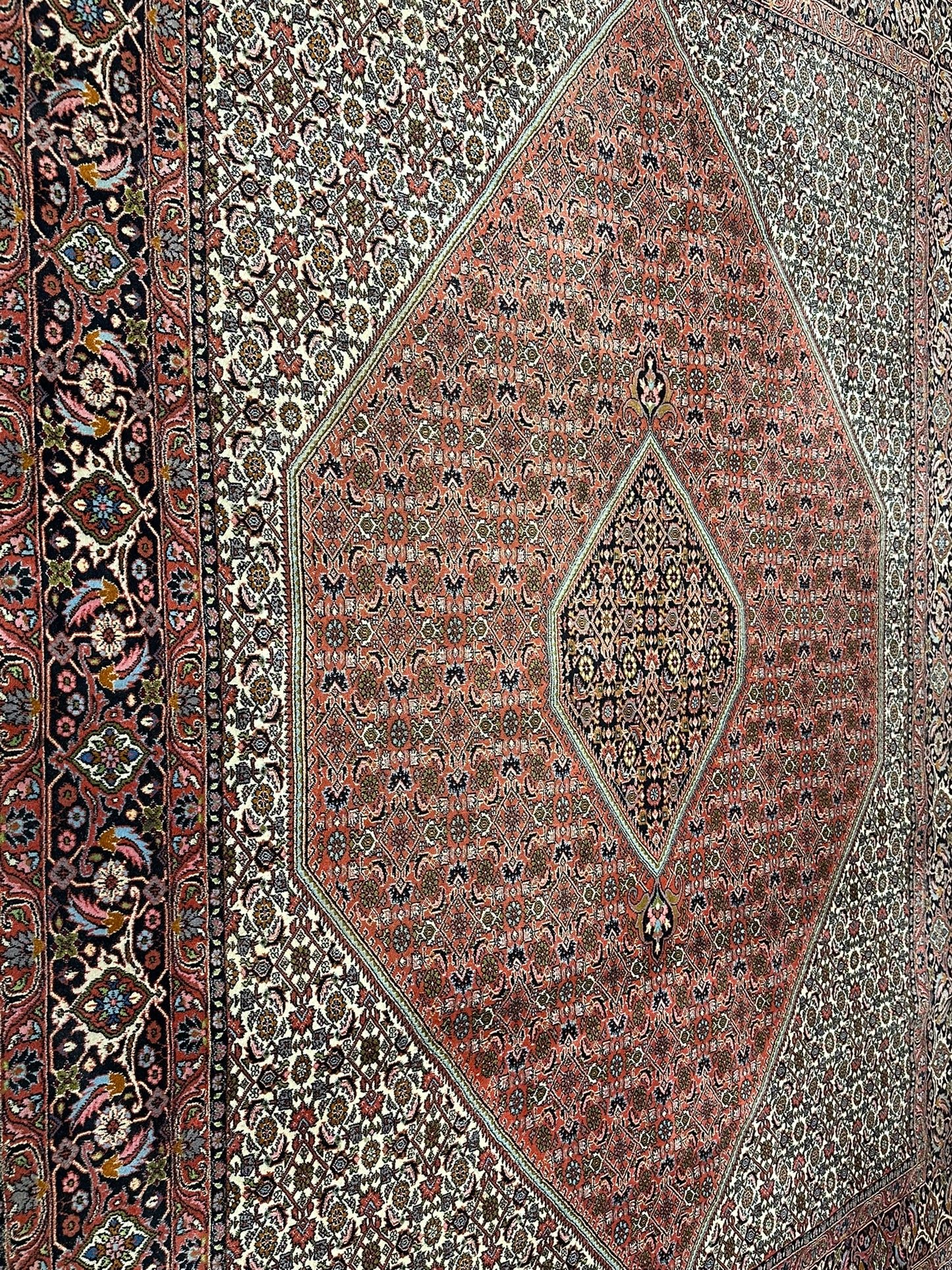 Orientteppich handgeknüpft Bidjar Beste Wolle  345x250 cm