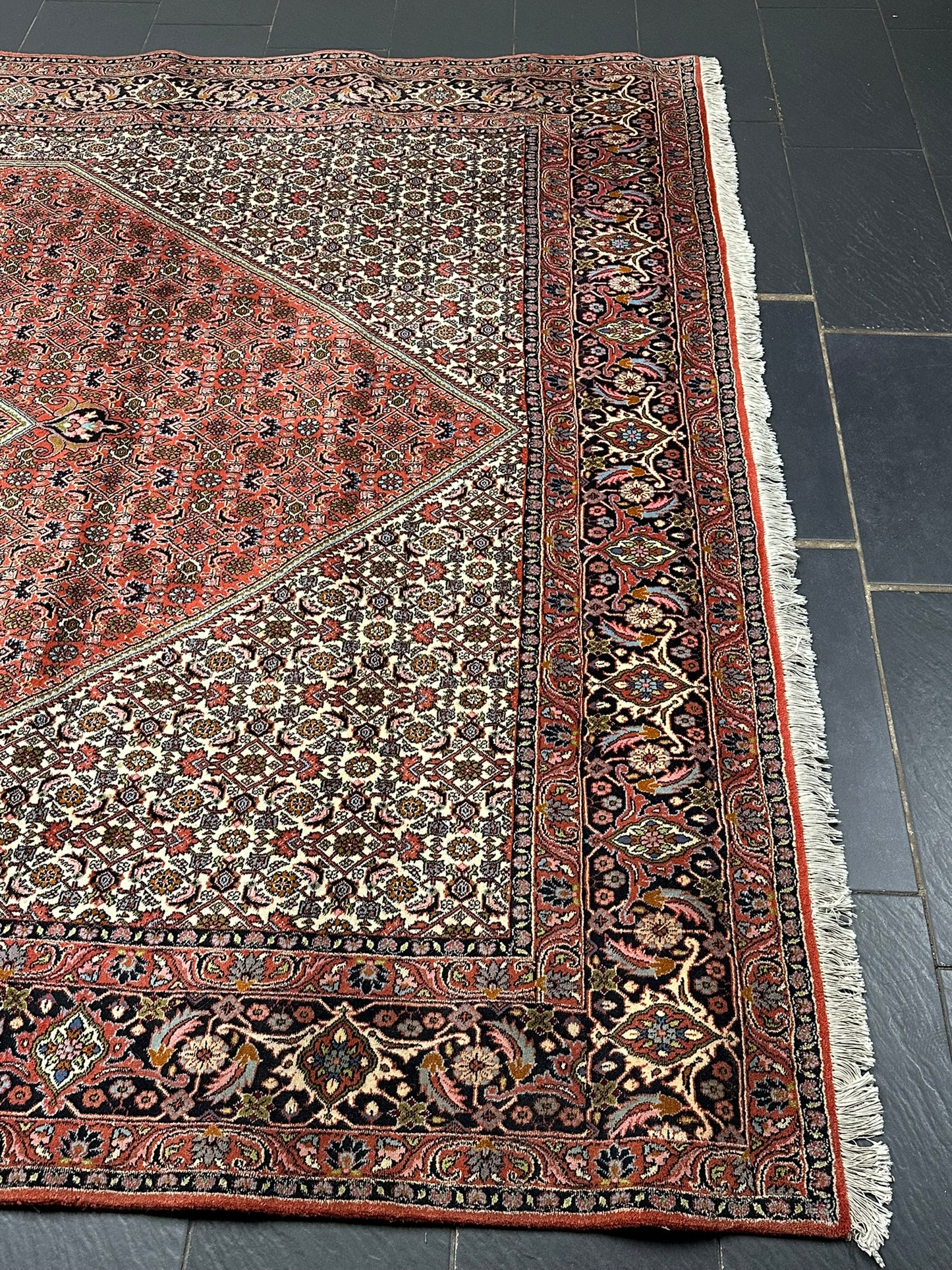 Orientteppich handgeknüpft Bidjar Beste Wolle  345x250 cm