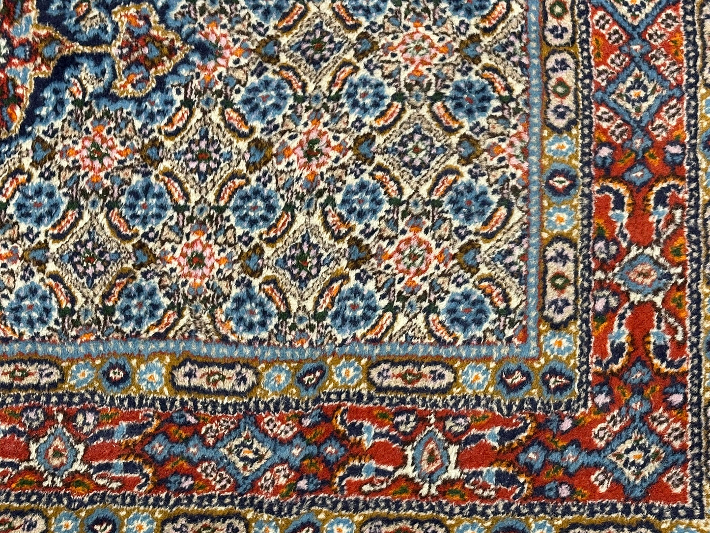 Orientteppich handgeknüpft 500x80 cm Moud Läufer