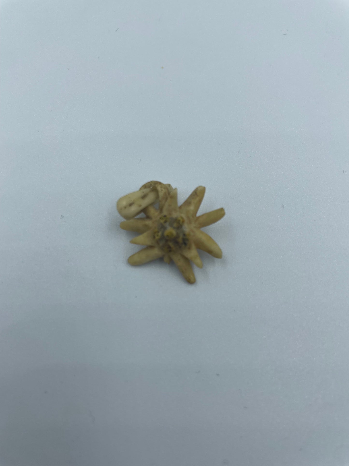 Antiker Anhänger mit floraler Verzierung aus Afrika