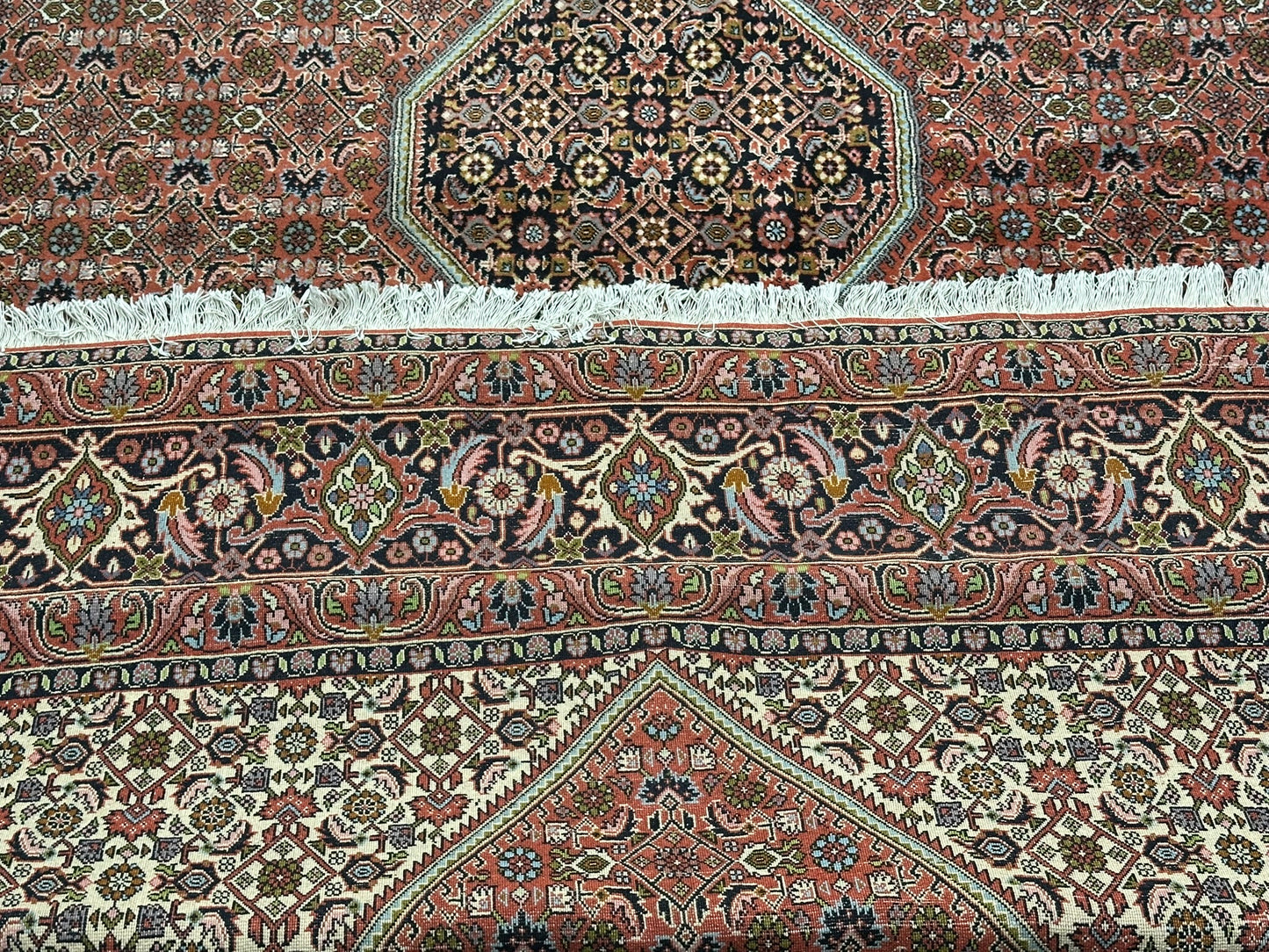Orientteppich handgeknüpft Bidjar Beste Wolle  345x250 cm