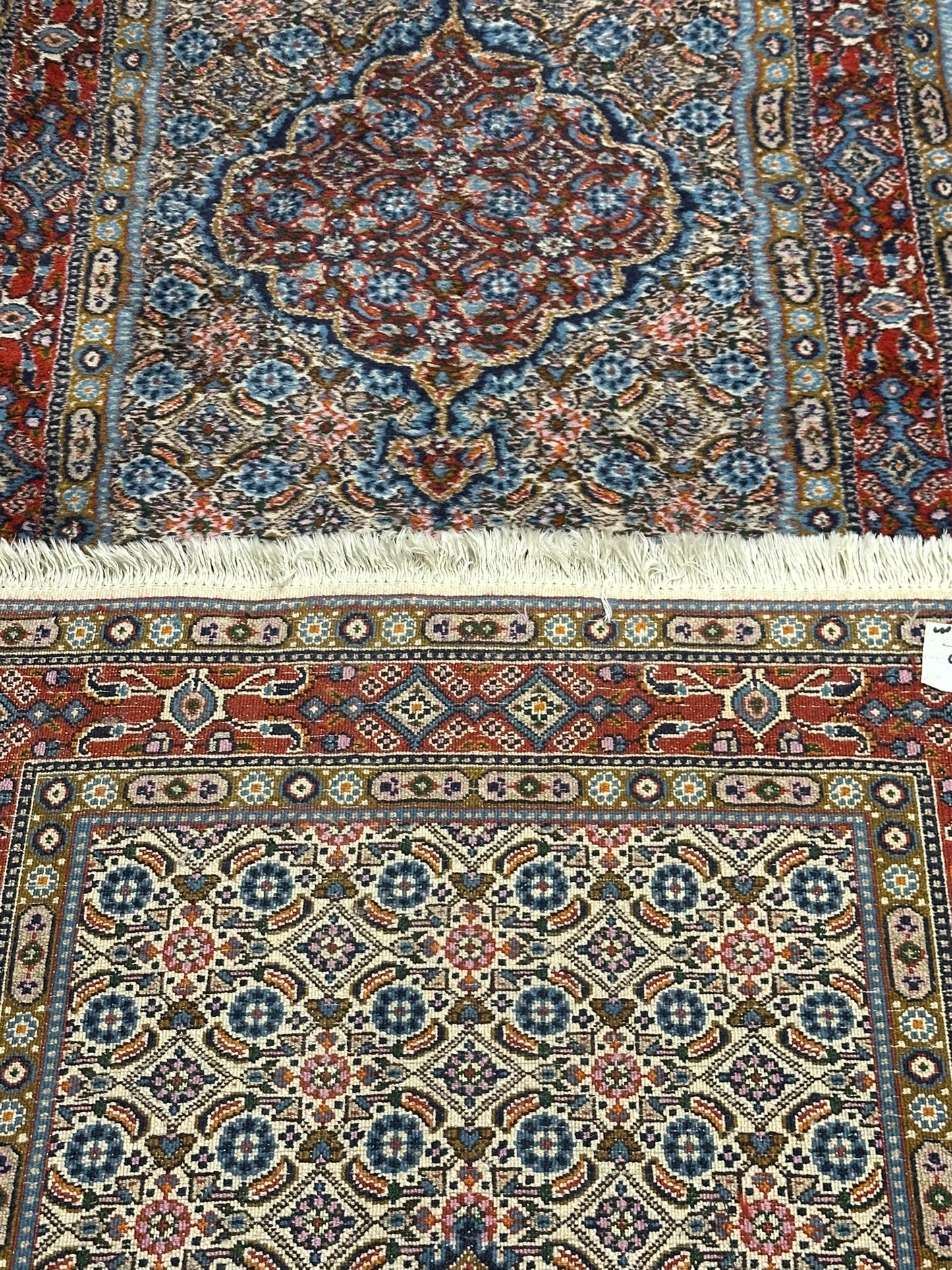 Orientteppich handgeknüpft 500x80 cm Moud Läufer