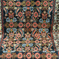 Antik Orientteppich handgeknüpft 390x103 cm Malayer Läufer naturfarben