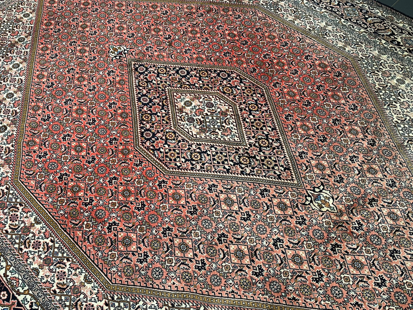 Orientteppich handgeknüpft Bidjar Beste wolle 355x250 cm