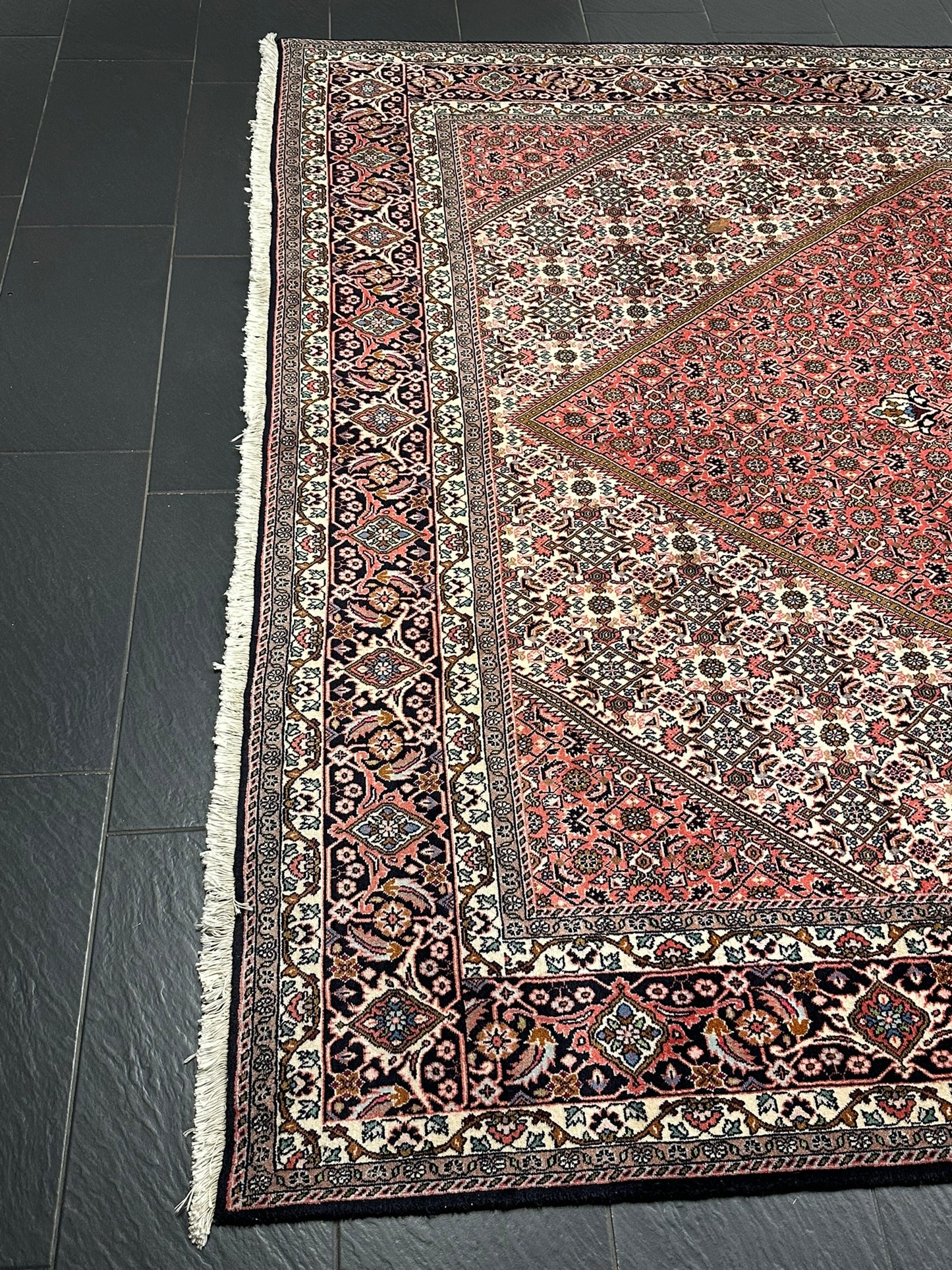 Orientteppich handgeknüpft Bidjar Beste wolle 355x250 cm