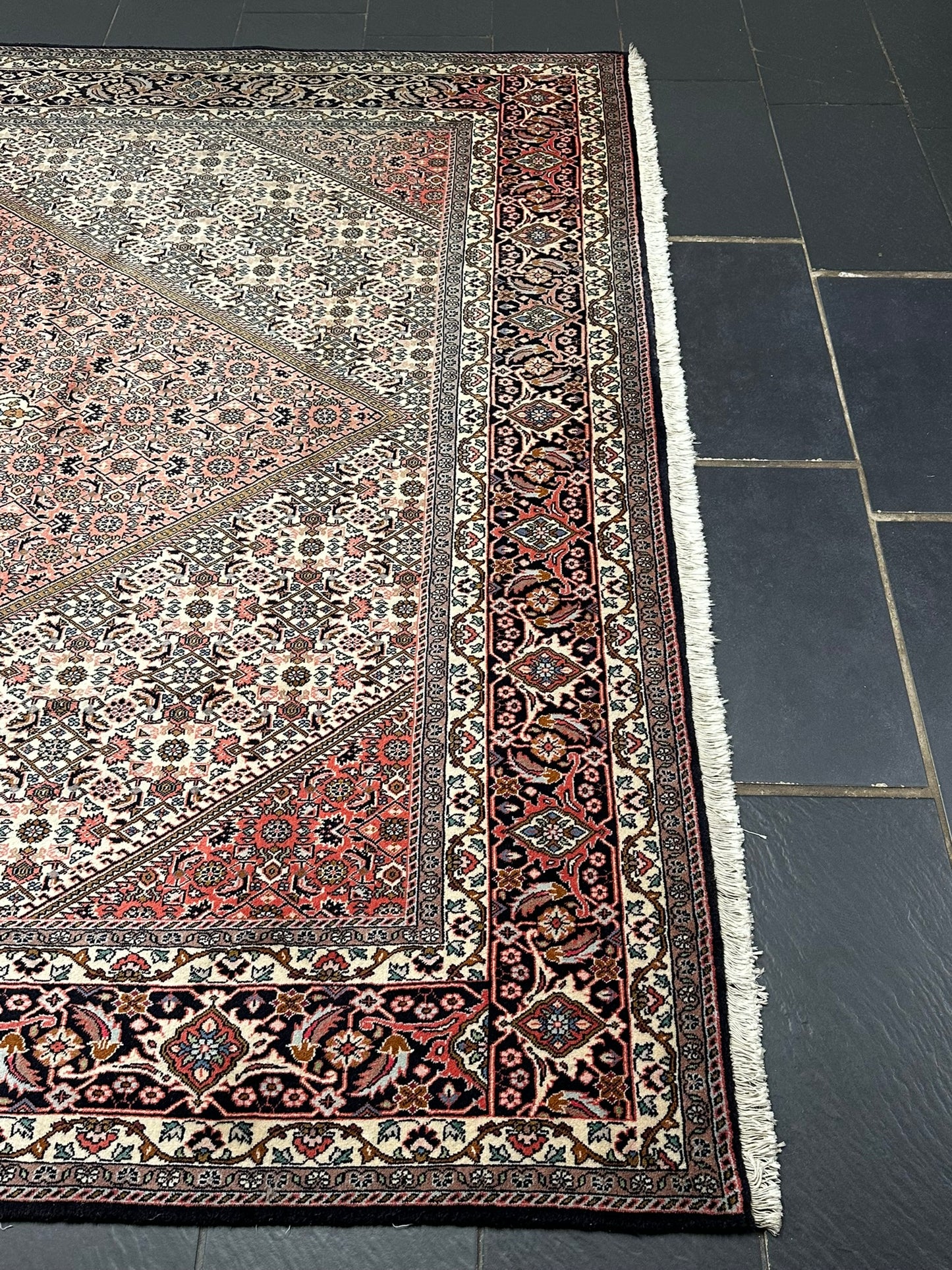 Orientteppich handgeknüpft Bidjar Beste wolle 355x250 cm