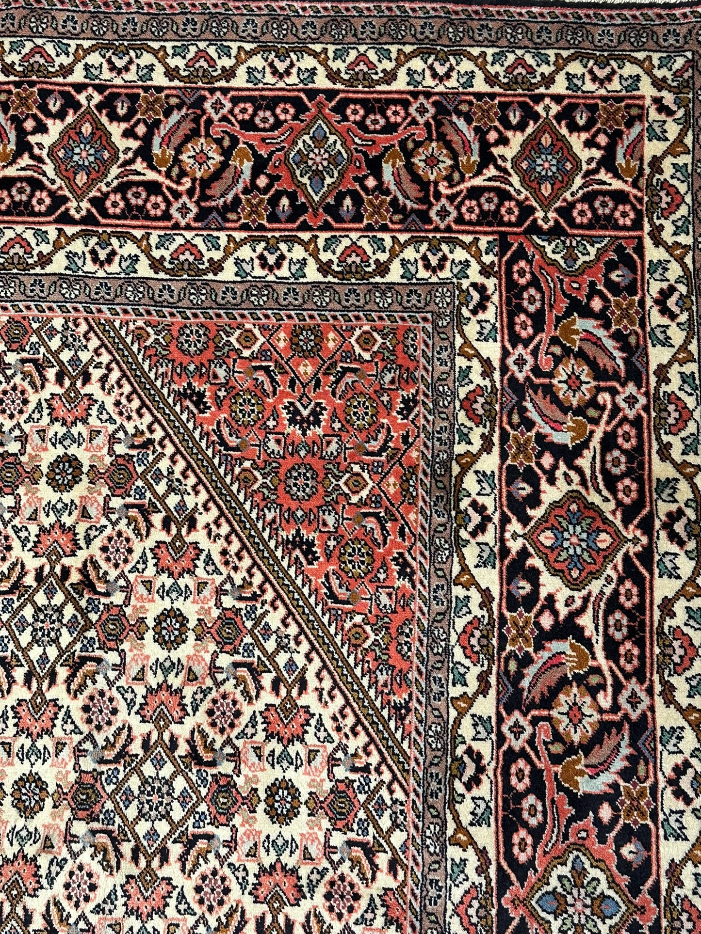 Orientteppich handgeknüpft Bidjar Beste wolle 355x250 cm