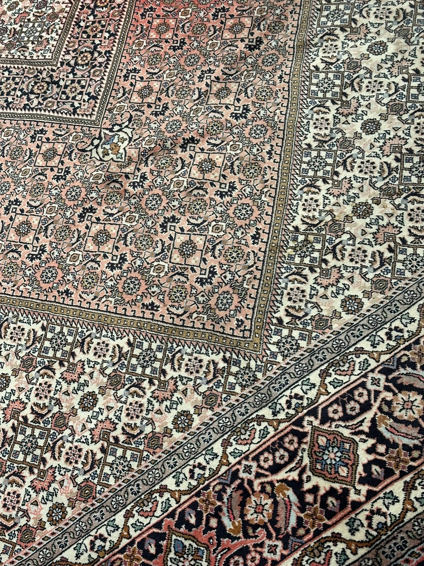 Orientteppich handgeknüpft Bidjar Beste wolle 355x250 cm
