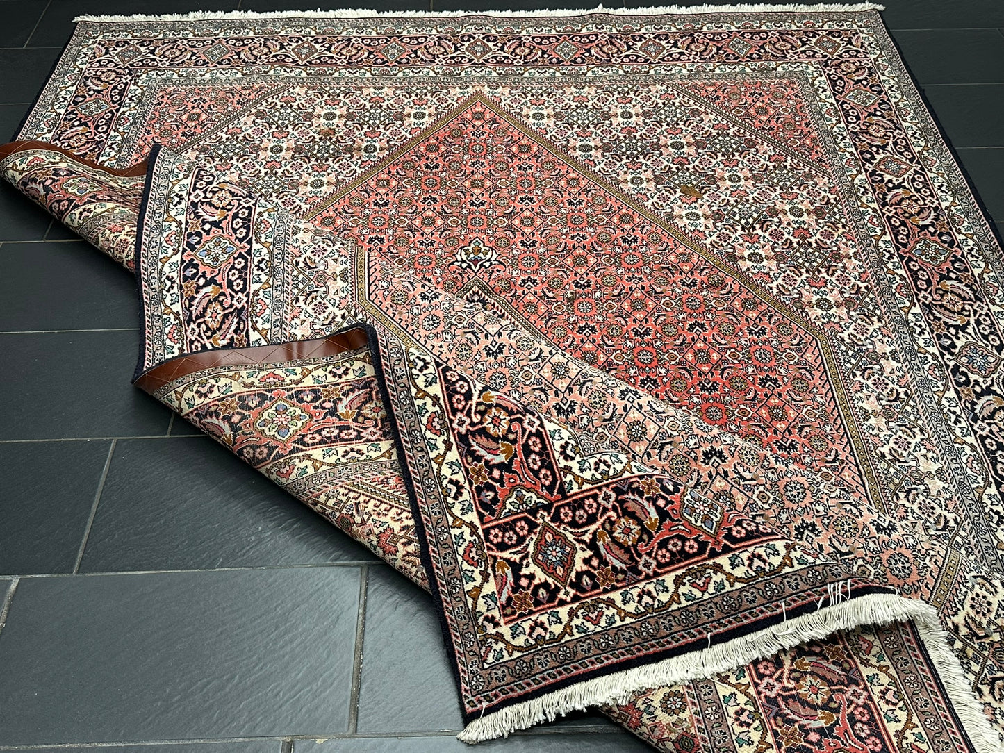 Orientteppich handgeknüpft Bidjar Beste wolle 355x250 cm
