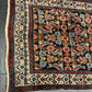 Antik Orientteppich handgeknüpft 390x103 cm Malayer Läufer naturfarben